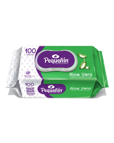 Toallitas Húmedas Aloe X 100 Pequeñín#color_001-fondo-blanco-estampado