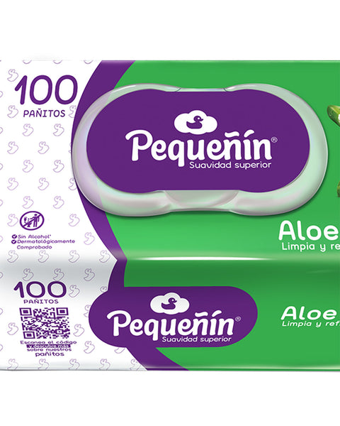 Toallitas Húmedas Aloe X 100 Pequeñín#color_001-fondo-blanco-estampado