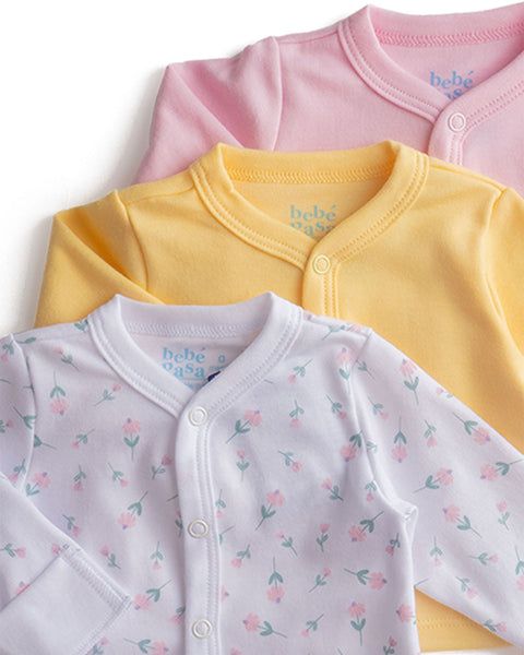 Pack Chambra x 3 Niña#color_991-rosado-amarillo-estampado