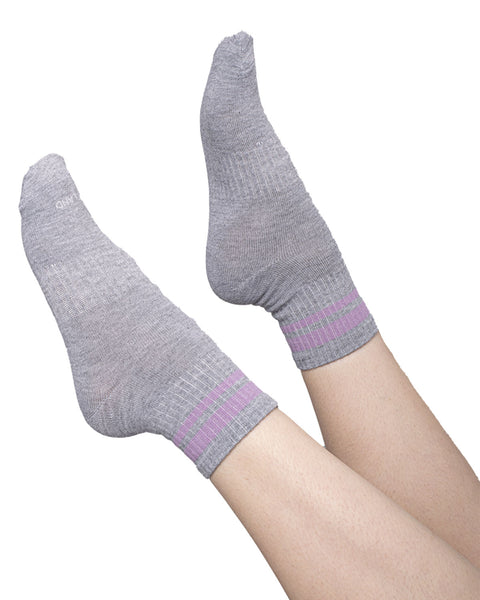 Media Casual Unisex x 3#color_994-rayas-negro-gris-azul