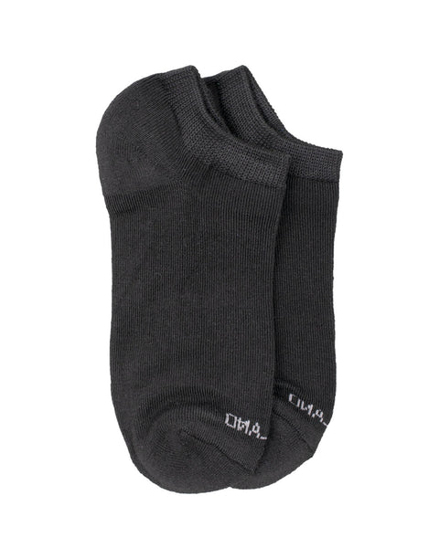 Media tobillera deportiva set x6 afelpada punta talón#color_700-negro