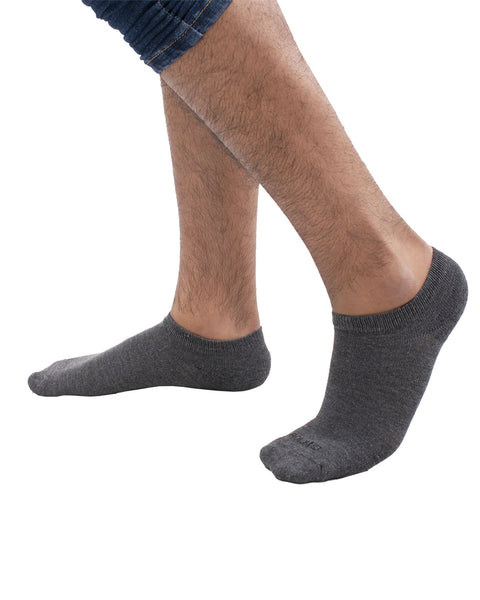 Media tobillera deportiva set x6 afelpada punta talón#color_991-surtido-azul-negro-gris