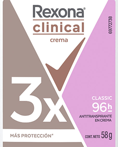 Rexona Clin Cream Clean 58 gr#color_305-rosa