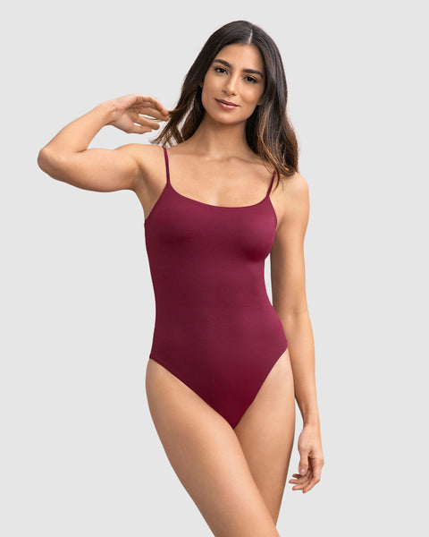 Body de tiritas con control de abdomen#color_220-vino-oscuro