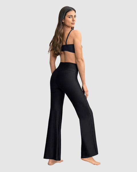 Legging bota recta con control de abdomen#color_700-negro