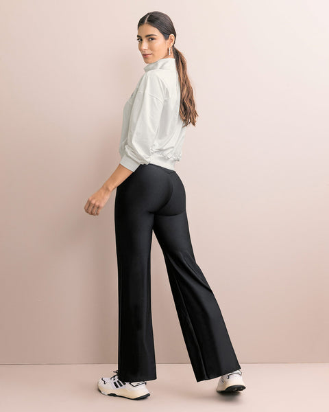 Legging bota recta con control de abdomen#color_700-negro