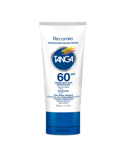 Tanga Bloqueador en crema facial SPF 60 con Q10#color_100-spf-60