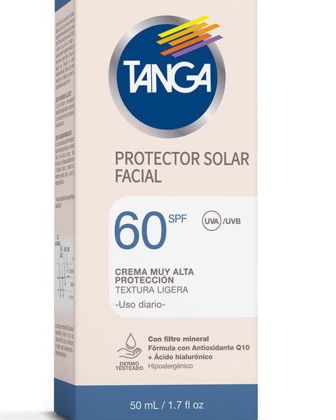 Tanga Bloqueador en crema facial SPF 60 con Q10#color_100-spf-60