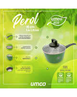 Perol Eco Inducción 16 cm#color_601-verde-oliva-medio