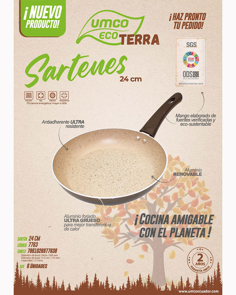 Sartén Ecoterra 24 cm#color_835-cafe