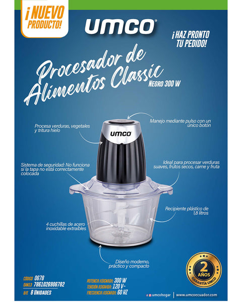 Procesador de Alimentos Classic#color_700-negro
