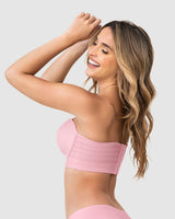 Brasier tipo bustier support strapless#color_304-rosado