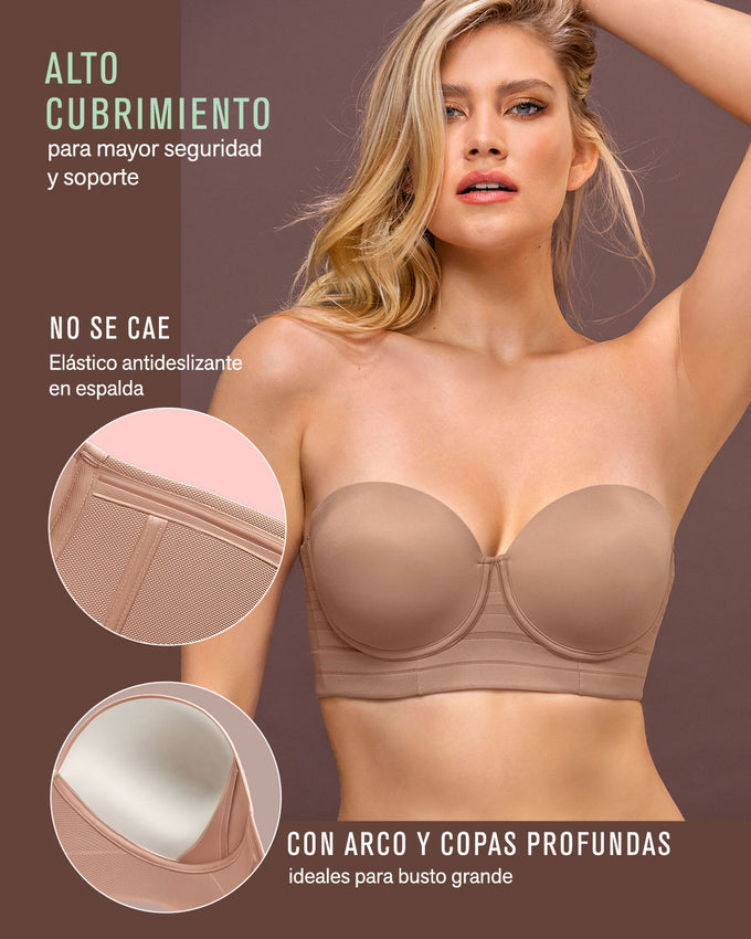 Brasier tipo bustier support strapless#color_857-cafeBrasier tipo bustier support strapless#all_variants