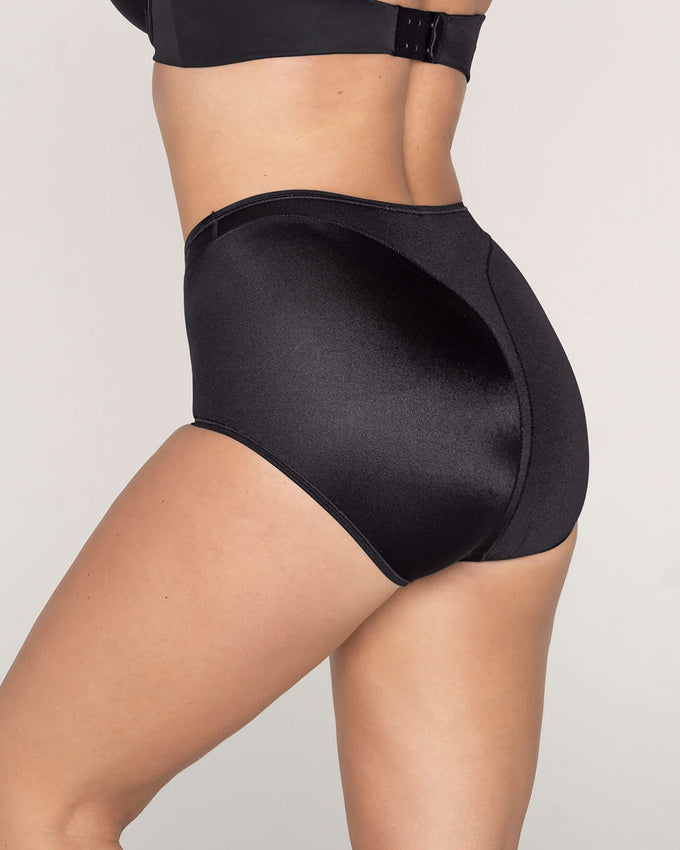 Panty clásico de control suave en abdomen#color_700-negro