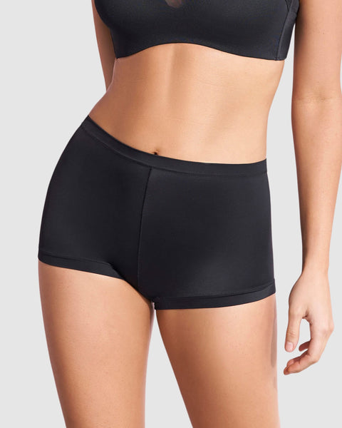 Panty tipo bóxer de ajuste perfecto#color_700-negro