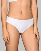 Panty brasilera invisible ultraplano sin elásticos y de pocas costuras#color_000-blanco