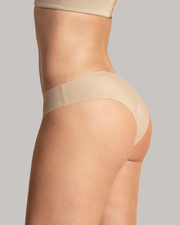 Panty tipo tanga ultraplano de aspecto invisible#color_802-cafe-claro