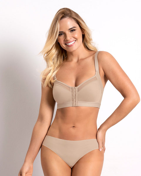 Panty tipo tanga ultraplano de aspecto invisible#color_802-cafe-claro