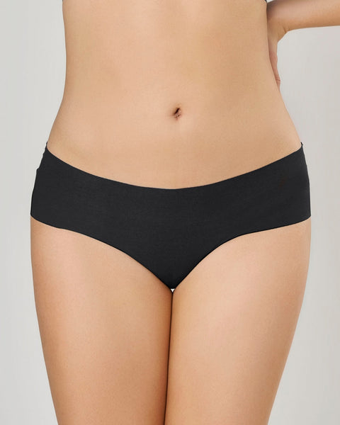 Panty hipster invisible ultraplano sin elásticos y de pocas costuras#color_785-negro