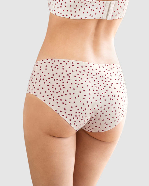 Panty hipster invisible ultraplano sin elásticos y de pocas costuras#color_a53-estampado-puntos