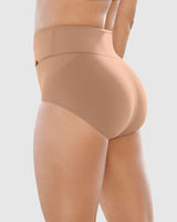 Panty faja de control suave alto en la cintura en skinfuse#color_852-cafe-medio