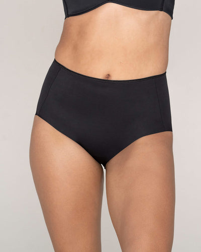 Panty clásico invisible con tela inteligente sin costuras ni elásticos#color_700-negro