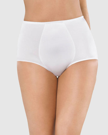 Panty faja clásico de control fuerte#color_000-blanco