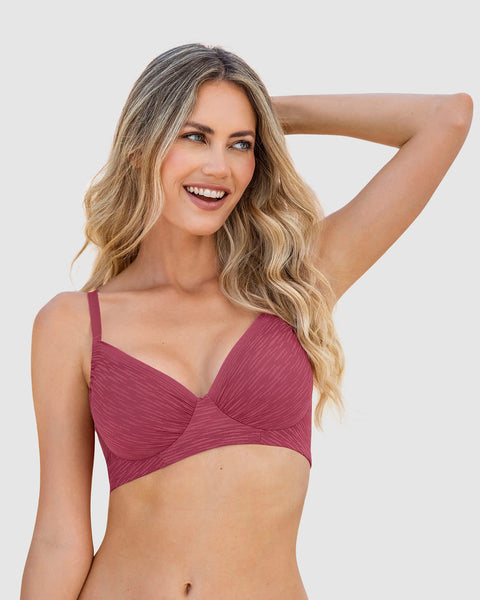 Brasier con cubrimiento total del busto comfort fit#color_a80-fucsia-medio