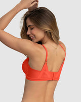 Brasier ultraliviano sin arco con copas en espuma y tul sexy fresh bra#color_213-naranja