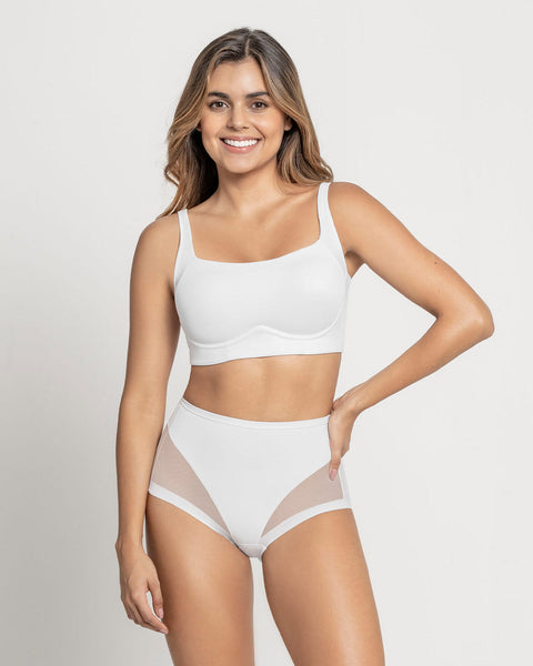 Brasier sin arco ultracómodo de alto soporte y cubrimiento everyday bra#color_000-blanco