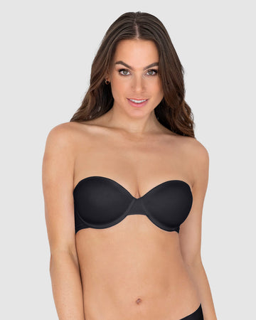 Brasier strapless sin realce con más de 7 formas de uso#color_700-negro