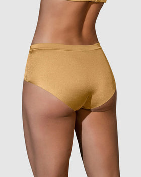 Panty hipster en tela con brillo#color_127-dorado