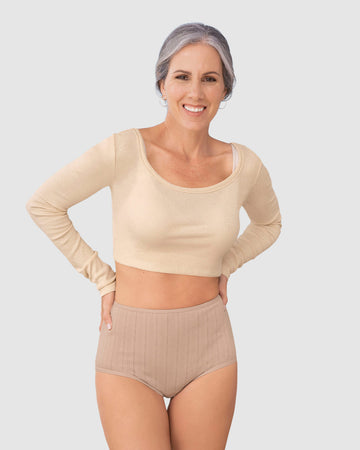 Paquete x 3 Panties Clásicos con Excelente Cubrimiento#color_s06-blanco-cafe-claro-marfil