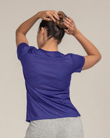Camiseta deportiva de secado rápido y silueta semiajustada#color_446-morado