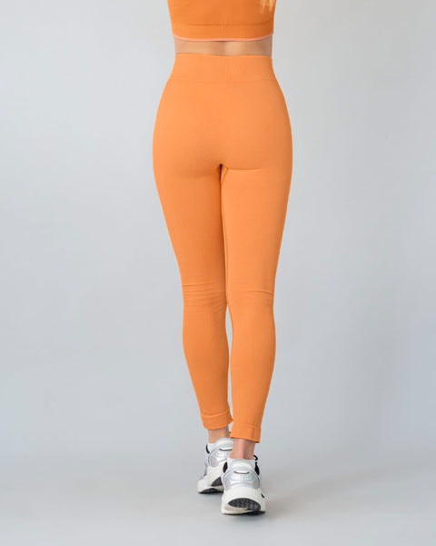 Legging básico sin costuras tecnología skinfuse#color_203-naranja