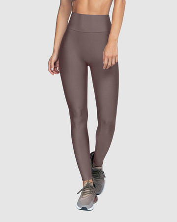 Legging deportivo tiro alto con corte en glúteos tipo corazón#color_868-cafe