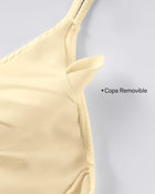 Traje de baño de control suave en abdomen con argolla ecoamigable