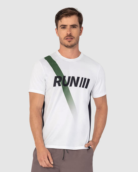 Camiseta deportiva masculina con tecnología de secado rápido#color_001-blanco