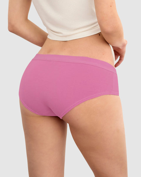 Paquete x 3 panties estilo hipster en algodón#color_s53-rosado-estampado-mariposa-salmon-rayas