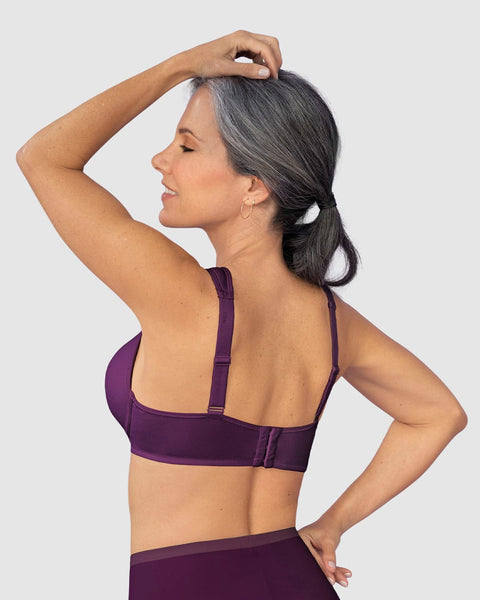 Brasier triangular de buen cubrimiento con cargaderas acolchadas#color_414-violeta