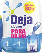 Deja líquido para diluir 500ml + botella 3 litros reutilizable