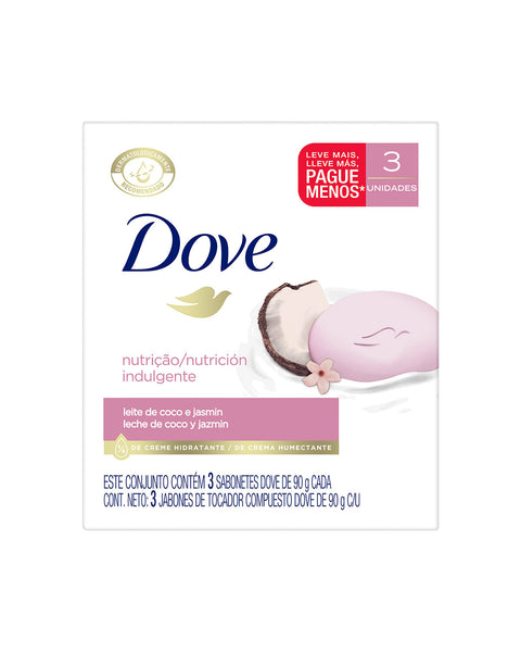 Pack jabón dove leche de coco 3x90g#color_sin-color