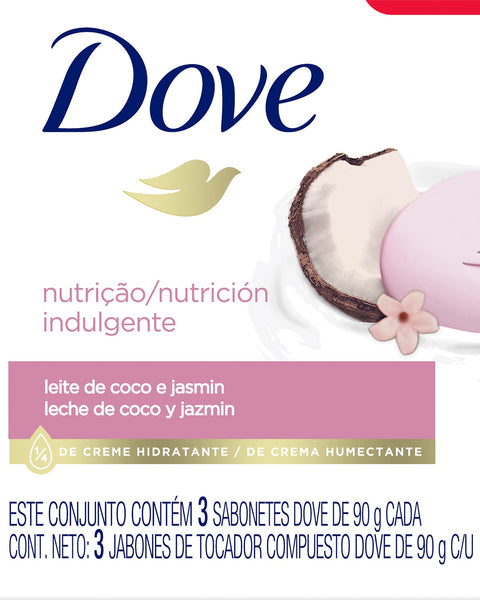 Pack jabón dove leche de coco 3x90g#color_sin-color