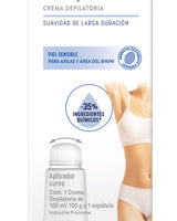 Veet® crema depilatoria piel sensible para bikini y axilas#color_sin-color