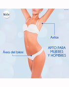 Veet® crema depilatoria piel sensible para bikini y axilas