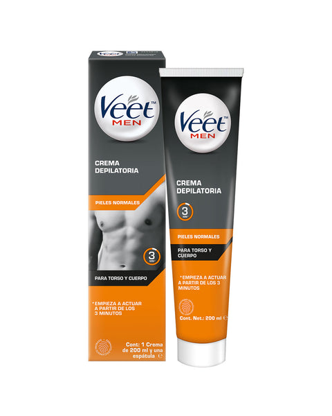 Crema depilatoria corporal veet ® men x 200ml para pieles normales#color_sin-color