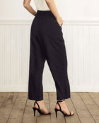 Pantalón crop tiro alto