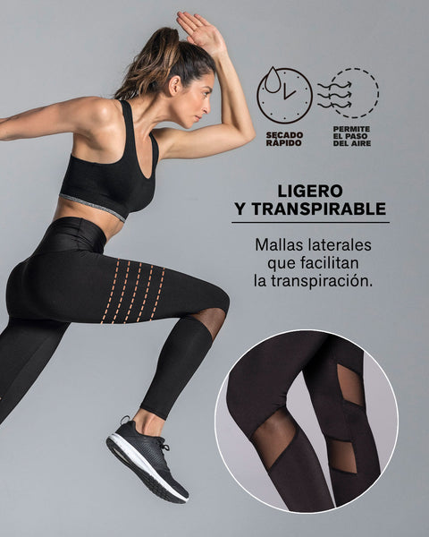 Legging de control con transparencias y material de secado rápido#all_variants