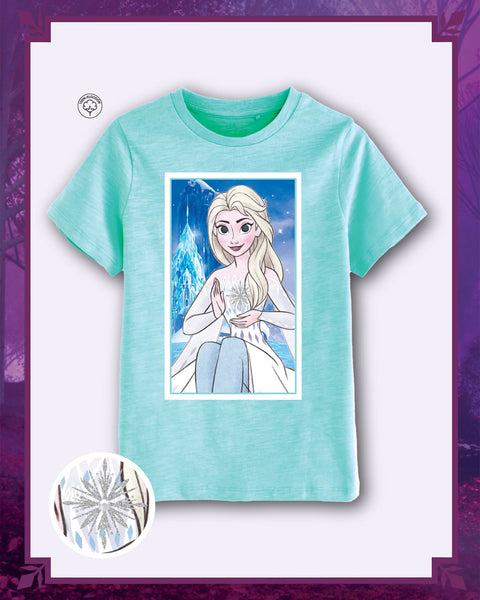 Camiseta niña frozen#color_667-menta-claro