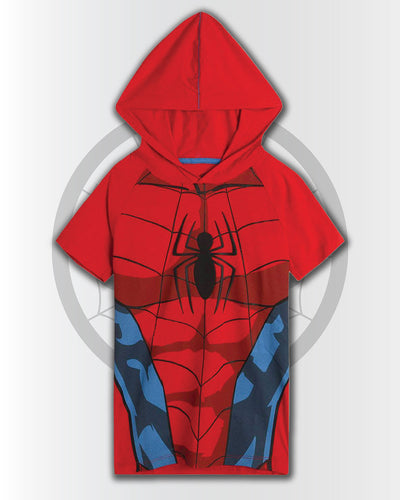 Camiseta mc/capucha spiderman#color_302-rojo